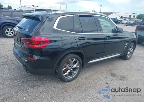 2021 BMW X3 Sdrive30I z USA, uszkodzony, nr VIN 5UXTY3C06M9H80074